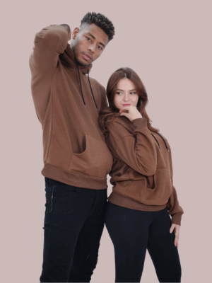 les deux Capuche Basic Demi Oversize C2