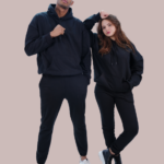 Deux Ensembles Capuche Jogger couple