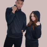 les deux Capuche Basic Demi Oversize